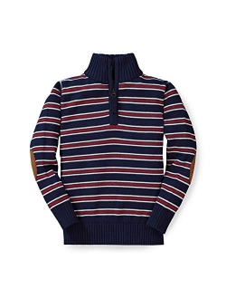 Boys' Long Sleeve Half Zip Pullover Sweater