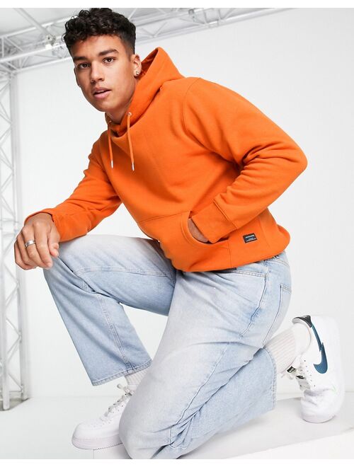 Jack & Jones Essentials oversize hoodie in orange