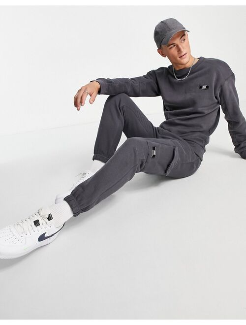 Jack & Jones Core cargo sweatpants in gray - part of a set