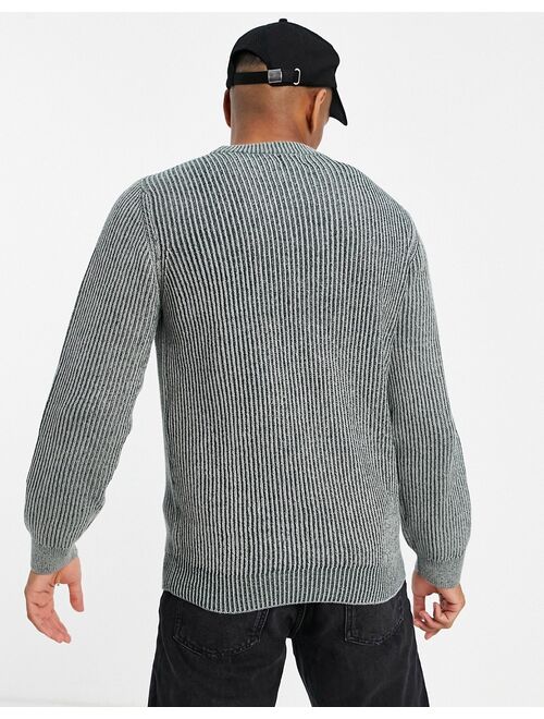 River Island knitted sweater in green