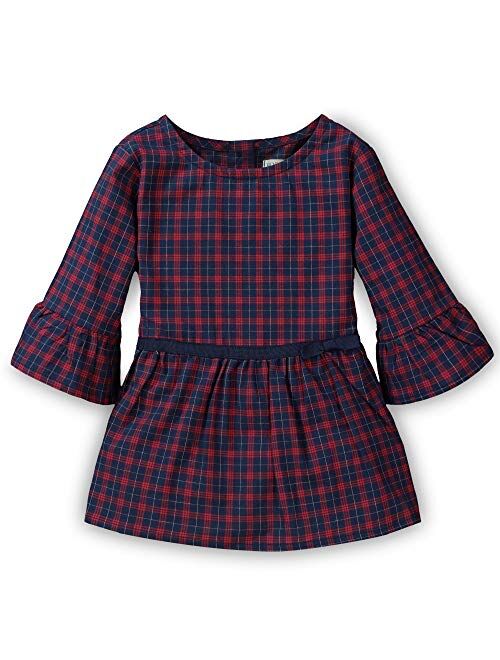 Hope & Henry Girls' Ruffle Peplum Blouse