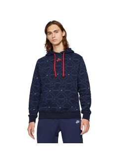 Big & Tall Nike Allover Print Club Hoodie