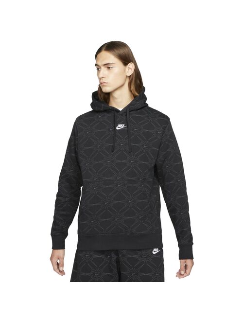 Big & Tall Nike Allover Print Club Hoodie