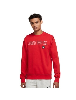 Just Do It Fleece Sweatshirt