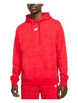 Men's Geometric Fleece Hoodie