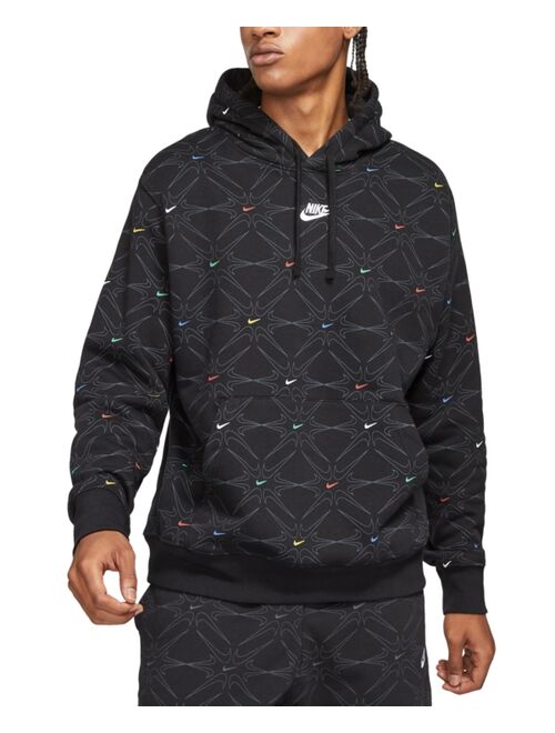 Nike Men's Geometric Fleece Hoodie