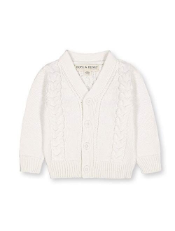 Layette Cable Cardigan