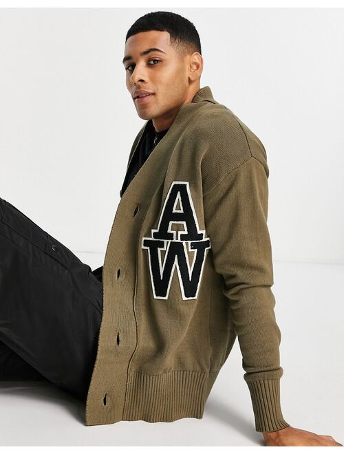 Jack & Jones Originals AW cardigan in brown