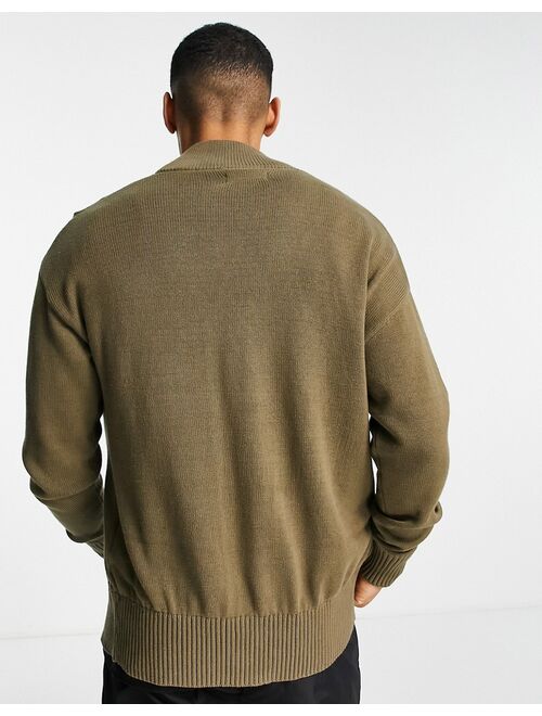 Jack & Jones Originals AW cardigan in brown