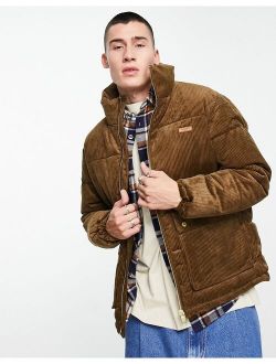 Originals cord puffer in brown