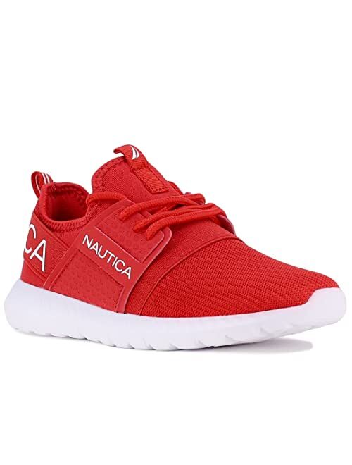 Nautica Kids Girls Metallic Fashion Sneaker Lace-Up Athletic Running Shoe I kappil I (Big Kid - Little Kid - Toddler)