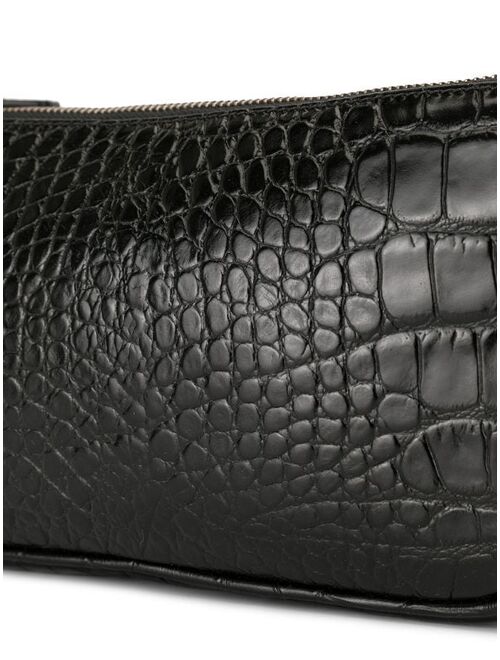 Rachel croc-effect shoulder bag