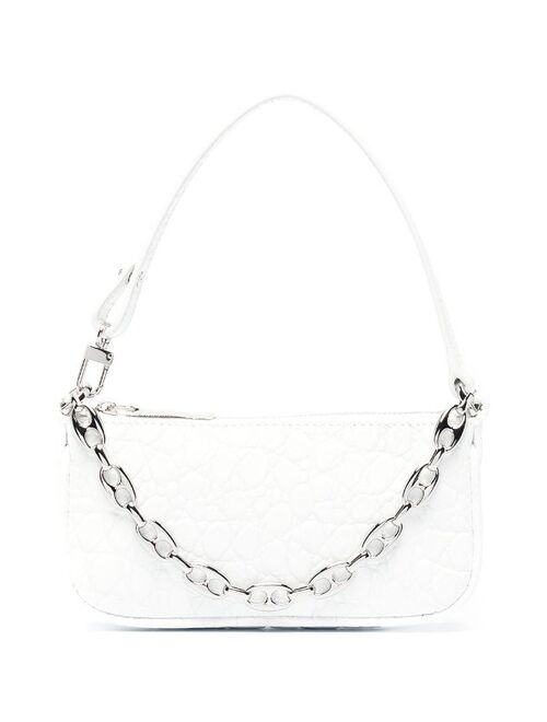 Rachel crocodile-embossed mini bag