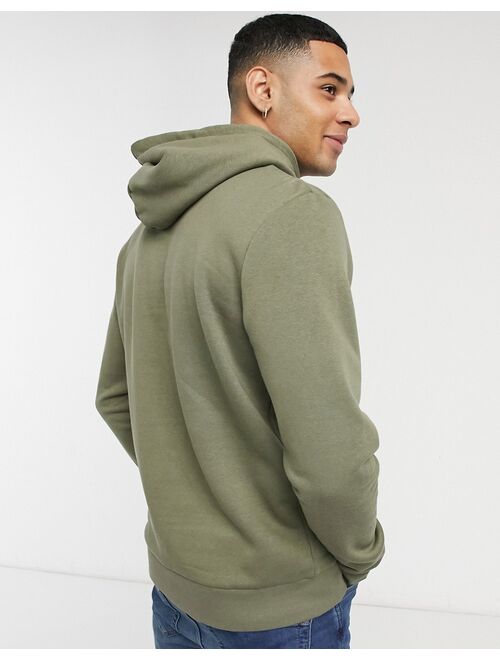 Jack & Jones Originals hoodie with stamp logo in green