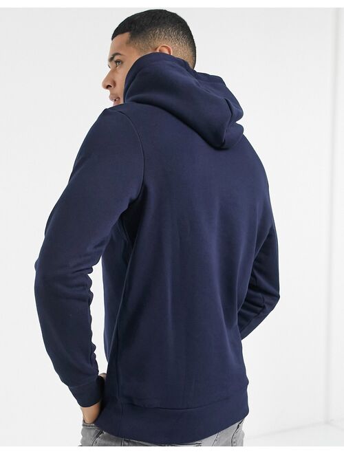 Jack & Jones Originals hoodie with stamp logo in navy