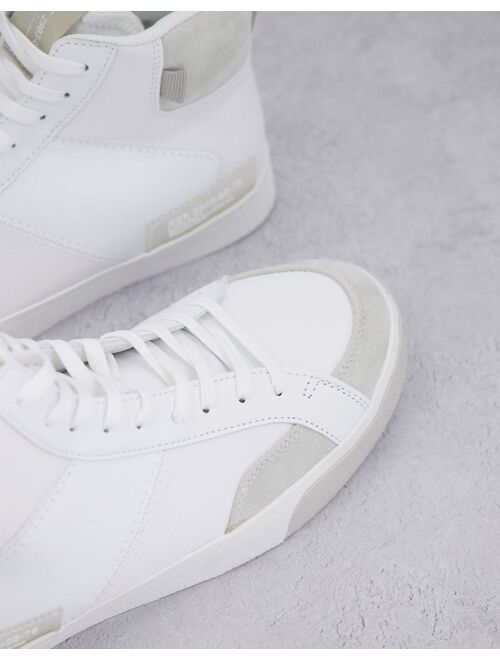 Buy River Island high top sneaker in white online | Topofstyle