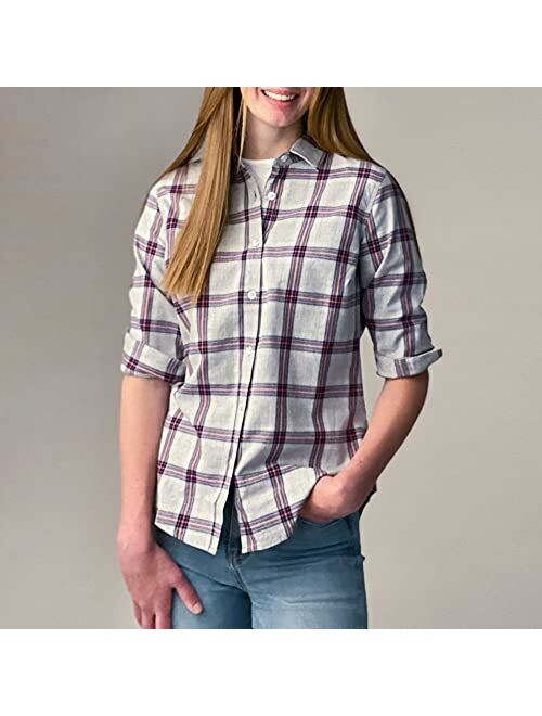 Hope & Henry Women's Classic Fit Shirt