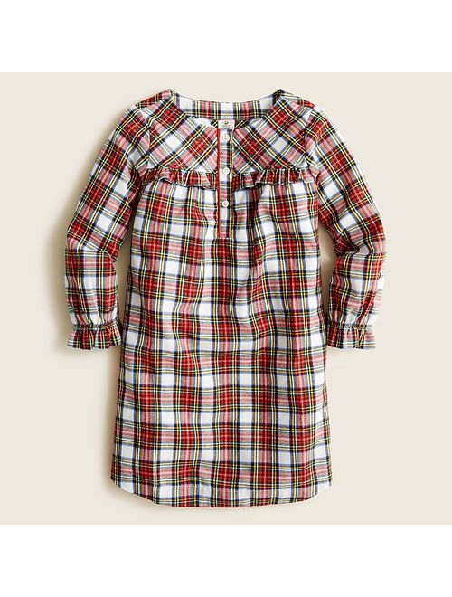 J.Crew Girls' long-sleeve printed nightgown