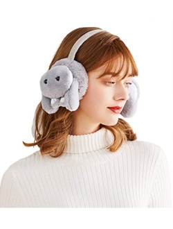 Lovful Women's Lovely Rabbit Padded Headband Earmuffs Cooler Season Ear Warmers