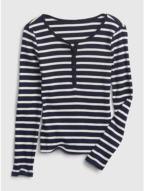 GAP Kids Ribbed Henley