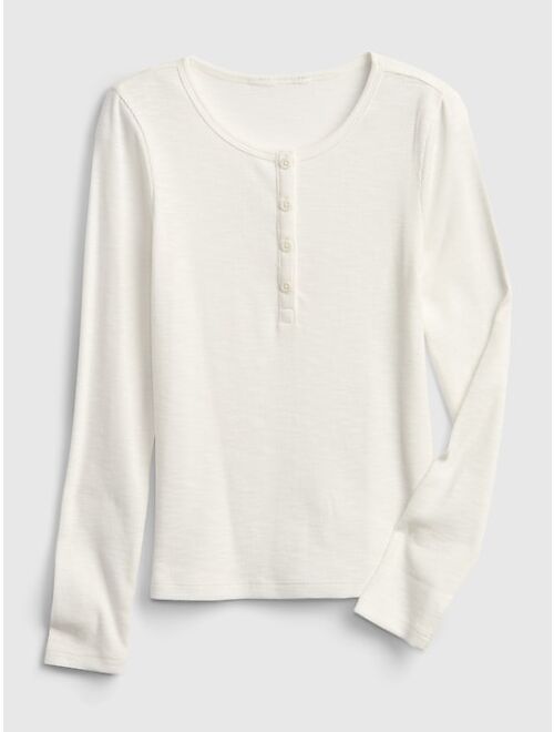 GAP Kids Ribbed Henley