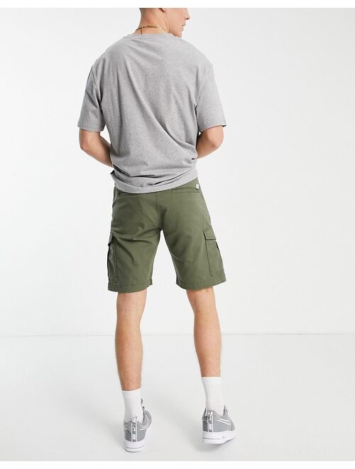 Jack & Jones Intelligence cargo shorts in khaki