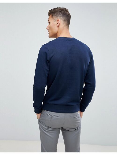 Jack & Jones Jack &Jones Essentials crew neck sweatshirt in navy