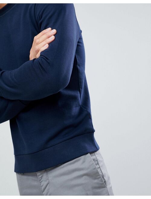 Jack & Jones Jack &Jones Essentials crew neck sweatshirt in navy