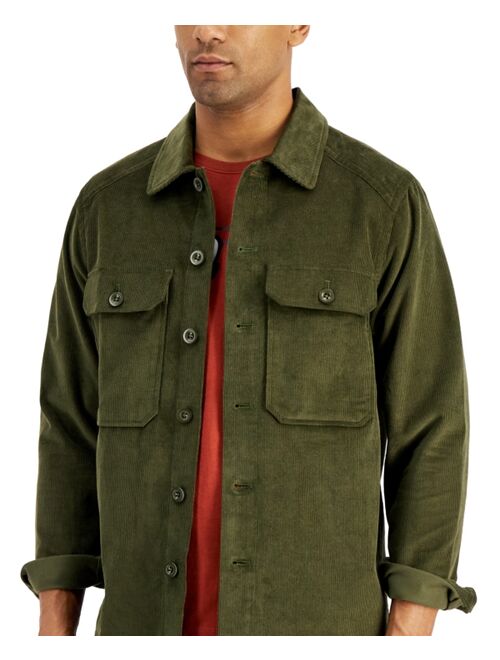 Michael Kors Men's Long-Sleeve Corduroy Shirt