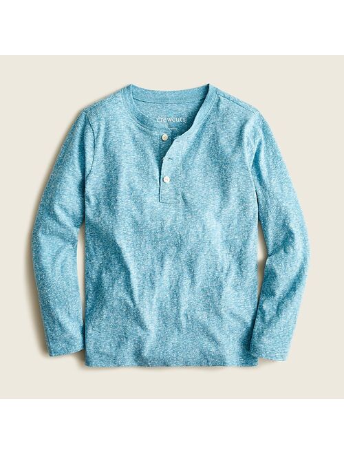 J.Crew Boys' long-sleeve henley T-shirt