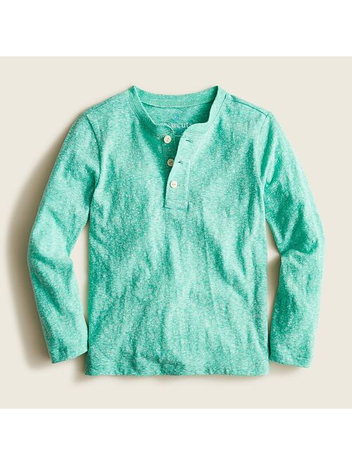 J.Crew Boys' long-sleeve henley T-shirt