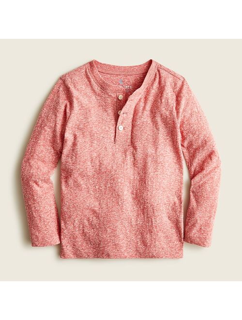 J.Crew Boys' long-sleeve henley T-shirt