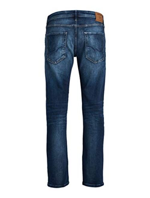 Jack & Jones Jack and Jones Mike Original Jeans in Blue Denim