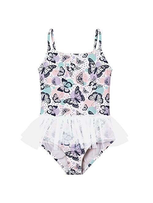 Buy swimsobo Girls Swimsuits Bathing Suit One Piece Bikini 3D Printed ...