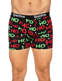 Funny Holiday Themed Boxer Briefs for Men - Funny Guys Christmas Underwear