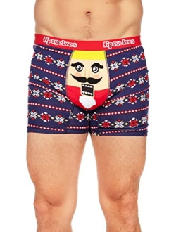 Funny Holiday Themed Boxer Briefs for Men - Funny Guys Christmas Underwear