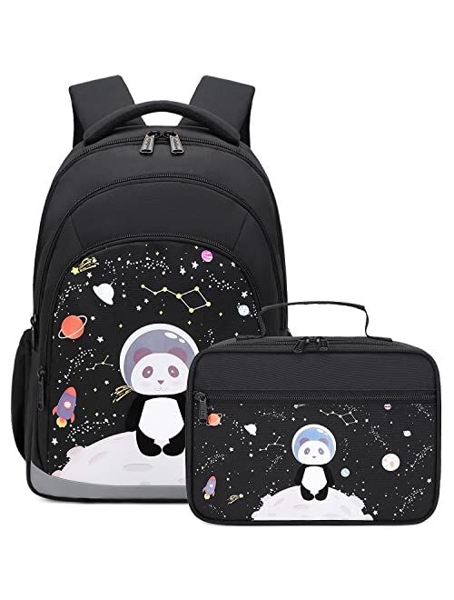 Abshoo Cute Kids Backpack For Girls Kindergarten Elementary Unicorn School Backpacks Set with Lunch Box (Unicorn Teal)