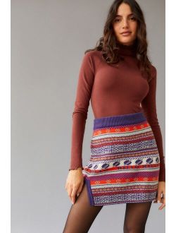 UO Lenni Sweater Mini Skirt