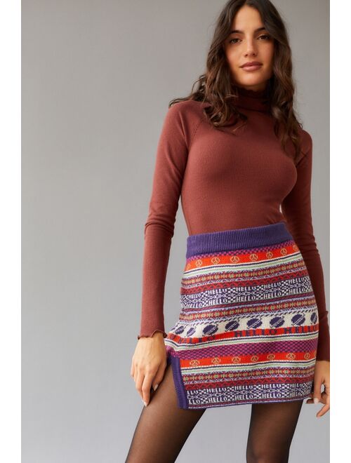 Urban outfitters UO Lenni Sweater Mini Skirt