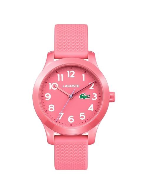 Lacoste Kids' 12.12 Turquoise Silicone Strap Watch 32mm