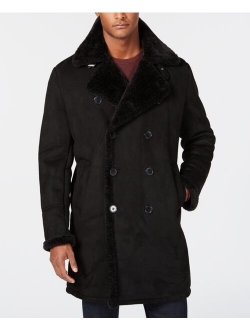 Men's Faux-Shearling Overcoat