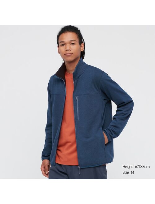 Uniqlo MEN STRETCH FLEECE LONG-SLEEVE JACKET