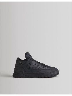 retro sneakers in black