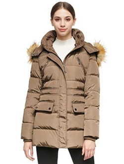 Women's Thickened Winter Bubble Down Coat Inner Vest Hooded Puffer Jacket