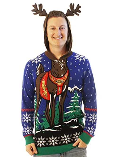 Ugly Christmas Party Unisex Ugly Christmas Sweater - Funny Reindeer Sweaters