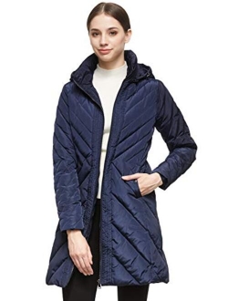 Women's Down Jacket Winter Removable Hooded Coat