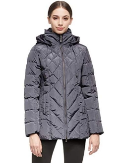 Women's Thickened Puffer Down Jacket Hooded Coat