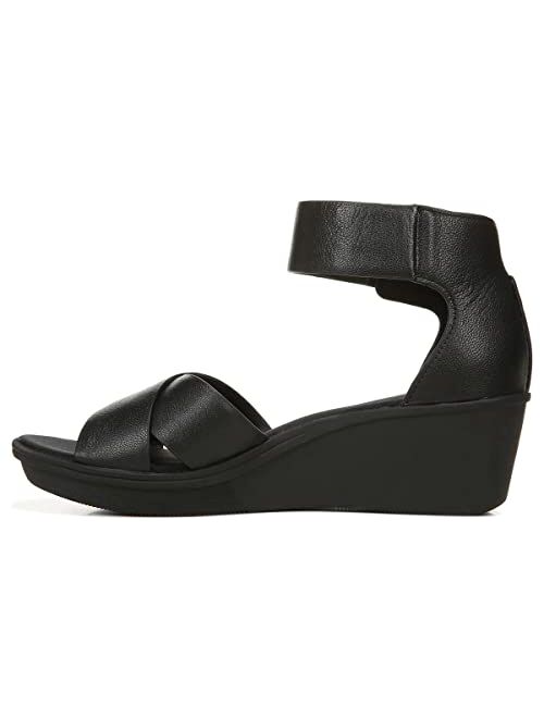 Naturalizer Riviera Ankle Strap Wedge Sandals