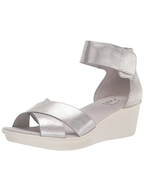 Naturalizer Riviera Ankle Strap Wedge Sandals