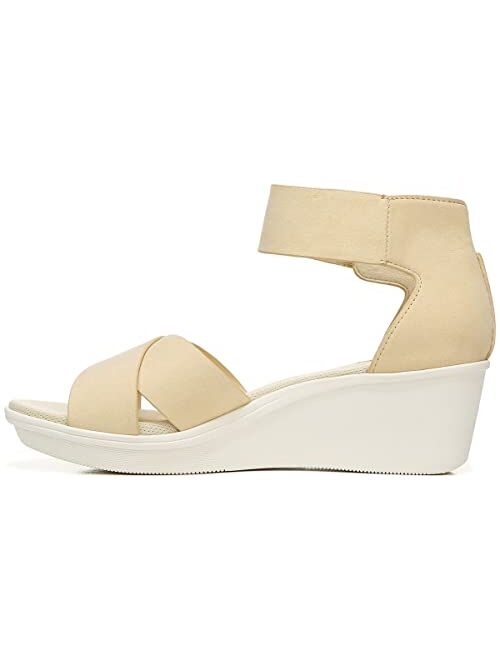 Naturalizer Riviera Ankle Strap Wedge Sandals